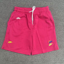 2025 NK Pink Embroidered Multicolor Logo Casual Short Pants CN02玫粉