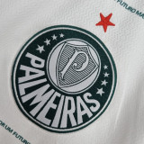 2022/23 Palmeiras 1:1 Away White Fans Soccer Jersey