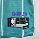 2023/24 Hornets BALL #2 Green NBA Jerseys
