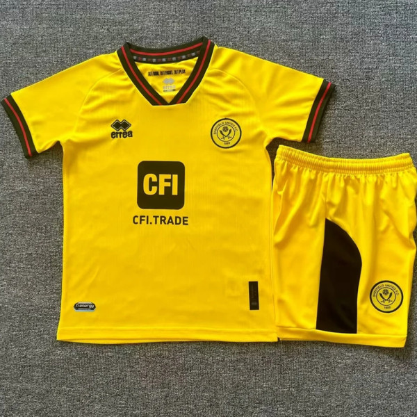 2023/24 Sheffield United Away Kids Soccer Jersey