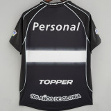 2002 Club Olimpia Away Black Retro Soccer Jersey