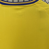 RONALDO #7 Al Nassr Home Yellow Fans Jersey 2024/25 (Cup Font 杯赛字体)