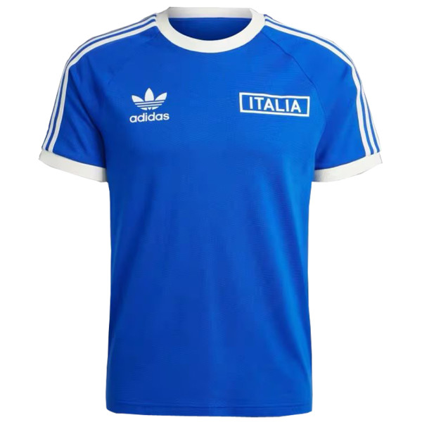 2024 Italy Home Blue Retro Style Jersey