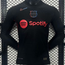 2024/25 BA Away Black Player Version Long Sleeve Soccer Jersey