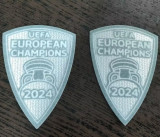 UEFA EUROPEAN CHAMPIONS Patch 2024 欧洲杯冠军章 胸前三角章板牙用 (You can buy it Or tell me to print it on the Jersey )