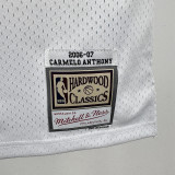 2006/07 Nuggets ANTHONY #15 White Retro NBA Jerseys 热压