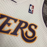 2003/04 Lakers BRYANT #8 Retro White NBA Jerseys热压