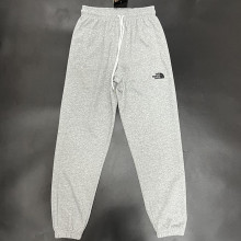 2025 TNF Grey Pure Cotton Sports Trousers Zipper style