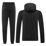 2024/25 Nk~ Black Hoody Zipper Jacket Tracksuit