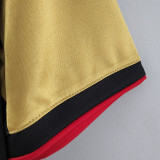 2013/14 AC Milan Third Gold Retro Soccer Jersey