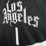 2023/24 Clippers HARDEN #1 Black NBA Jerseys