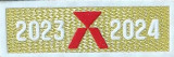 Spain Laliga 2023-2024 Champion Patch 2022-2023 中间 红色 金条 黄马用 You can buy it alone OR tell us which jersey to print it on