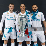 2017/18 RM Home White Retro Fans Soccer Jersey