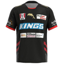 2023 Dolphins Black Rugby Shirt 海豚