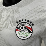 2025 Egypt Away White Player Version Soccer Jersey