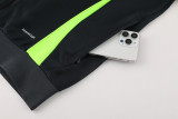 2024/25 AD~ Black Grey Jacket Tracksuit