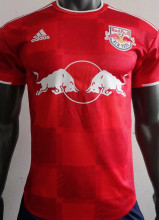 2022 New York Red Bulls Home Red Player Version Jersey纽约红牛