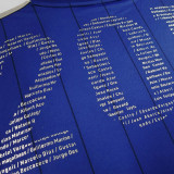 2011 Universidad de Chile Commemorative Edition Blue Long Sleeve Retro Soccer Jersey