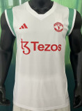 2023/24 M Utd White Traning Vest Jersey