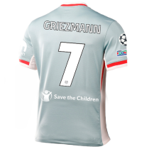 GRIEZMANN #7 ATM Away Fans Jersey 2024/25 （UCL Font 欧冠字体 有号下广告  ）