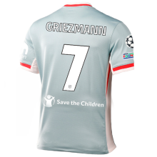 GRIEZMANN #7 ATM Away Fans Jersey 2024/25 （UCL Font 欧冠字体 有号下广告  ）