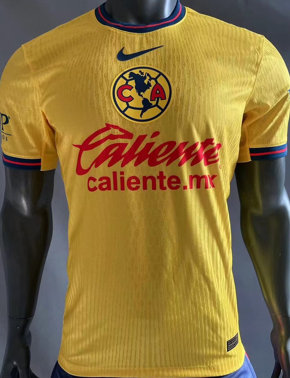 2024 25 Club America Home Yellow Player Version Soccer Jersey 2024-25-club-america-home-yellow-player-version-soccer-jersey
