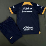 2023/24 Pumas UNAM Black Kids Soccer Jersey