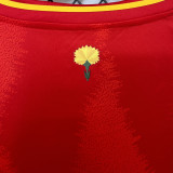 LAMINE YAMAL #10 Spain 1:1 Quality Home Red Fans Jersey 2024/25
