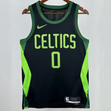 2025 Celtics TATUM #0 Black City Edition NBA Jerseys