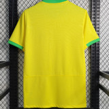 2023/24 Brazil Home 1:1 Quality Yellow Fans Soccer Jersey