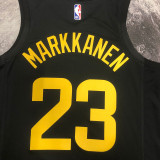 2023 Jazz MARKKANEN #23 Black NBA Jerseys