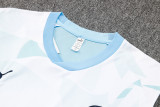 2024/25 Man City Sky Blue Vest Training Jersey(A Set)