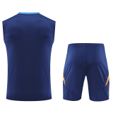 2025 AD~ Sapphire Blue Vest Training Jersey(A Set)
