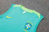 2024/25 Brazil Green Vest Training Jersey(A Set)