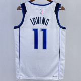 2023/24 Mavericks IRVING #11 White NBA Jerseys