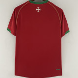 2006 Portugal Home Retro Soccer Jersey