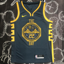 Warriors WIGGINS #22 Black NBA Jerseys