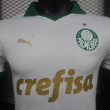 2024/25 Palmeiras Away White Player Version Jersey