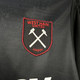2024/25 West Ham Away Black Fans Soccer Jersey