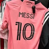 SERGIO #5 Inter Miami Home Pink Fans Soccer Jersey 2024/25