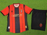2024/25 USM Alger Red Player Version Kids Jersey 球员版童装