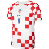 Kovaćić # 8 Croatia 1:1 Home Fans Jersey 2022/23