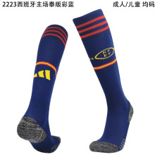 2022/23 Spain Home Blue Sock