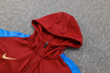 2025 BA Bordeaux Hoody Zipper Jacket Tracksuit