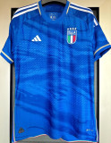2023/24 Italy Home Blue Player Version Soccer Jersey