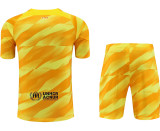 2023/24 BA Yellow Goalkeeper Fans Jersey (A Set, Pants Have Number) 裤有号码