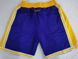 Lakers Blue Four Bags NBA Pants