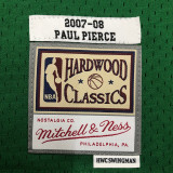 Celtics PIERCE #34 Green Retro NBA Jerseys 热压