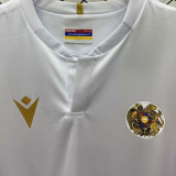 2024/25 Armenia Away White Fans Soccer Jersey