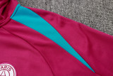2025 PSG Red Hoody Zipper Jacket Tracksuit